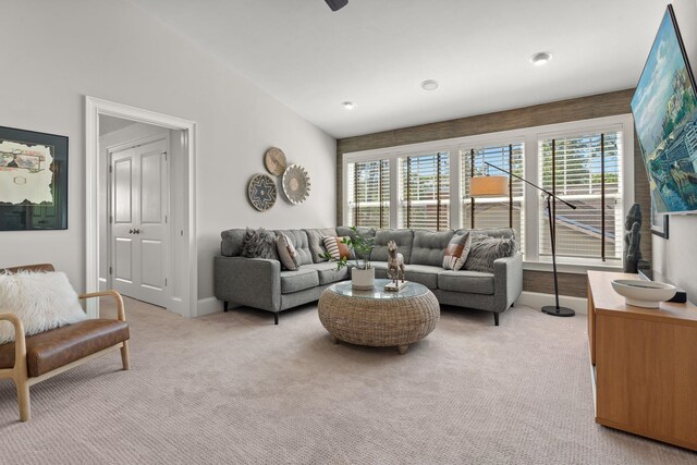 1216 Mitchell Ave, Tallahassee, FL 32303 - living area with light carpet and baseboards