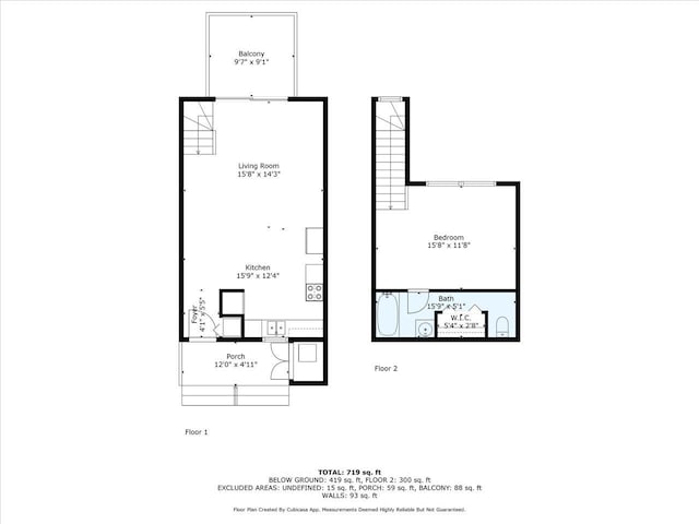 1286 Rumba Ln -, Unit Tallahassee, FL 32304 - view of floor plan / room layout