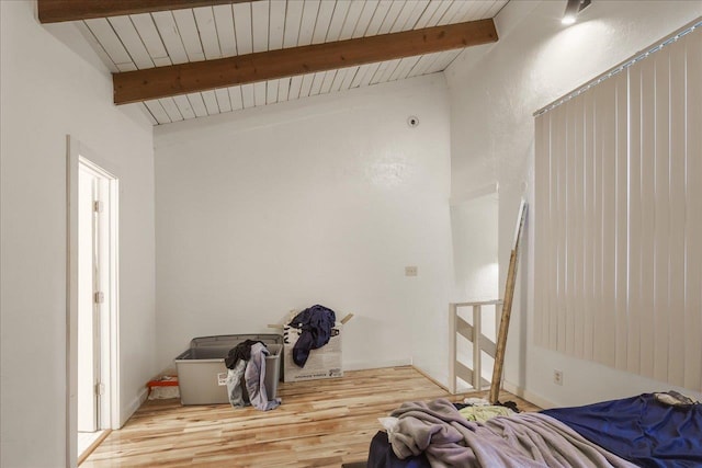 1286 Rumba Ln -, Unit Tallahassee, FL 32304 - bedroom with wood finished floors and wooden ceiling