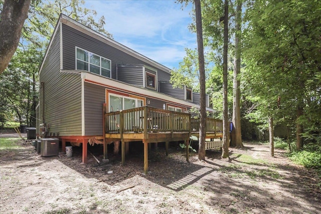 1286 Rumba Ln -, Unit Tallahassee, FL 32304 - back of house featuring a deck
