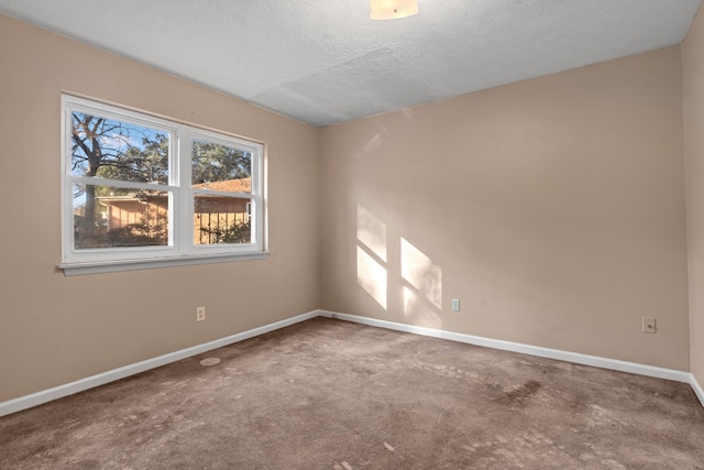 1909 Ermine Ct, Tallahassee, FL 32308 - carpeted empty room with baseboards and a textured ceiling