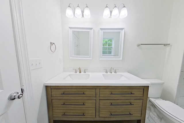 103 Heather Ln, Thomasville, GA 31792 - full bathroom with double vanity and toilet