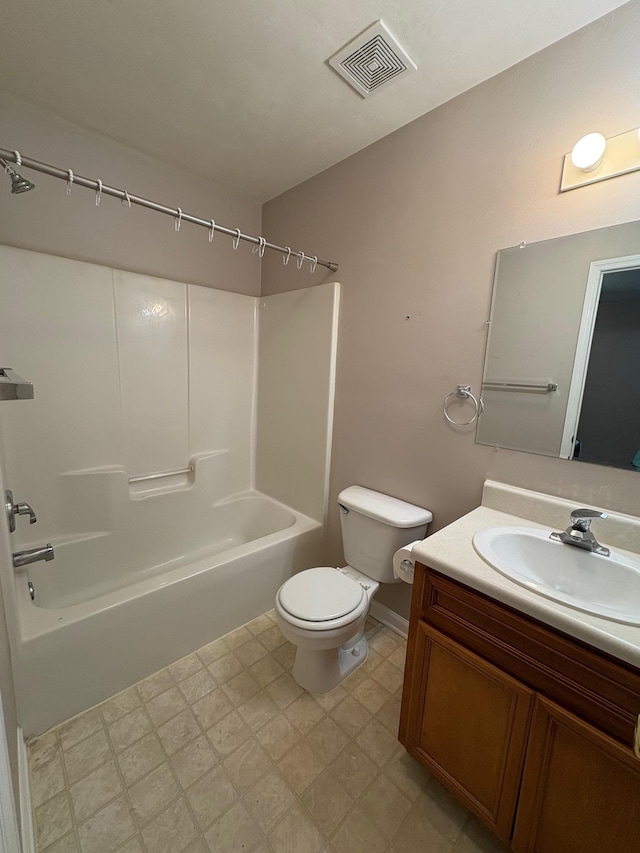 2525 Hartsfield Rd Unit 9, Tallahassee, FL 32303 - bathroom with vanity, shower / bath combination, and tile patterned floors