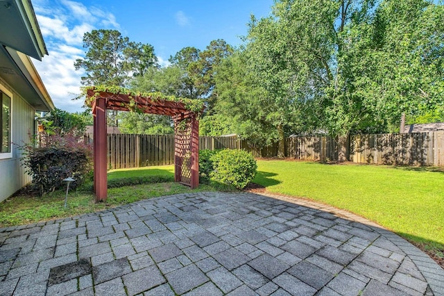 3268 Garcia Dr, Tallahassee, FL 32309 - view of patio / terrace with a pergola