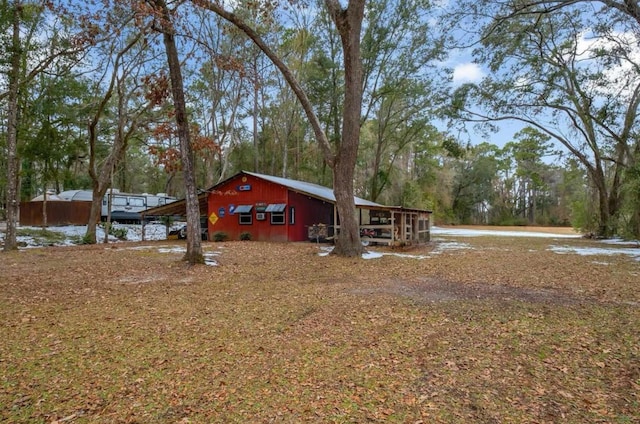 376 Tecumseh Rd, Monticello, FL 32344 - view of yard