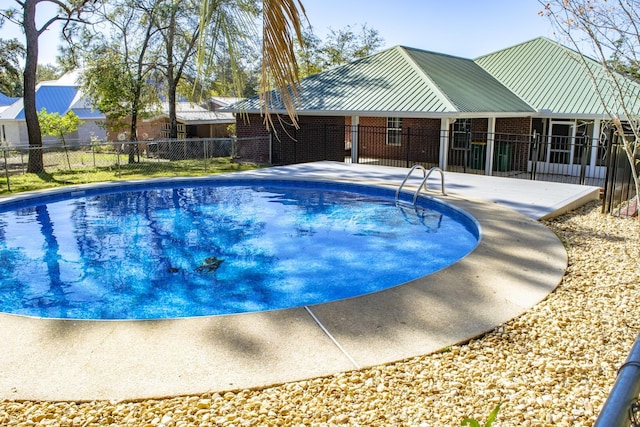 21 Blenheim Rd Fl, Shalimar, FL 32579 - view of swimming pool featuring a patio