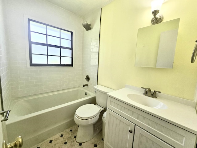 2612 W Tharpe St, Tallahassee, FL 32303 - full bath with shower / tub combination and vanity