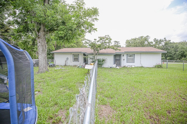 1315 S Center St Unit 1, Perry, FL 32348 - view of front facade with concrete block siding