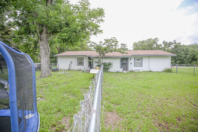 1315 S Center St Unit 1, Perry, FL 32348 - view of front facade with concrete block siding
