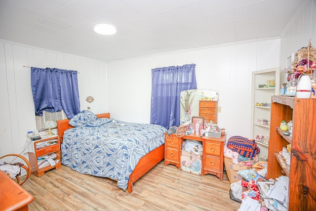 1315 S Center St Unit 1, Perry, FL 32348 - bedroom with wood finished floors