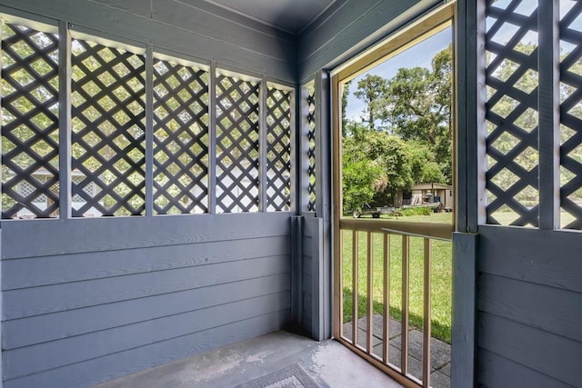820 Essex Dr, Tallahassee, FL 32304 - view of unfurnished sunroom