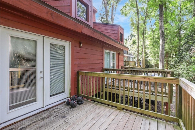 1292 Rumba Ln -, Unit Tallahassee, FL 32304 - deck with french doors