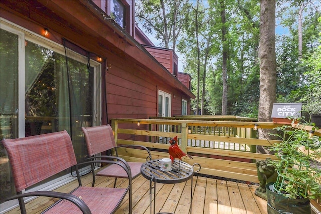 1292 Rumba Ln -, Unit Tallahassee, FL 32304 - view of wooden terrace