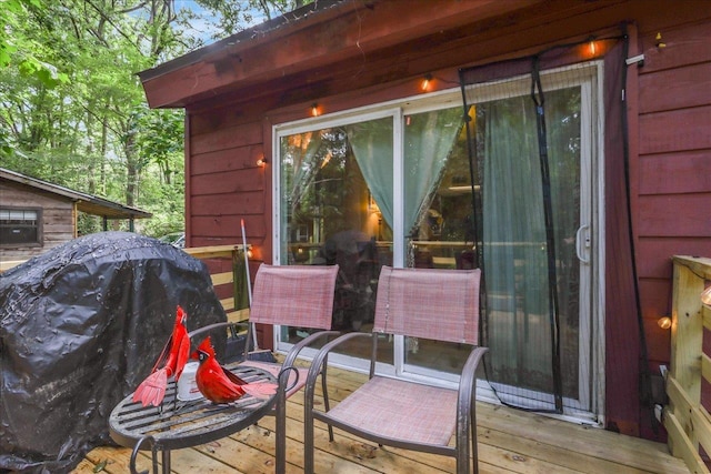 1292 Rumba Ln -, Unit Tallahassee, FL 32304 - deck with grilling area