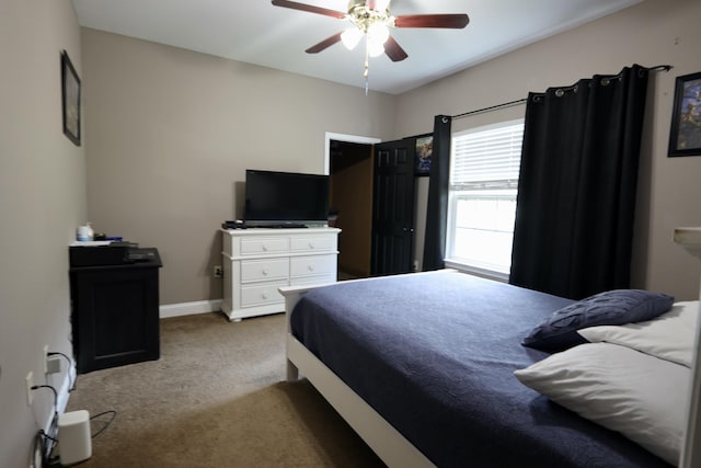 325 Mine Rd, Midway, FL 32343 - bedroom featuring carpet flooring and a ceiling fan