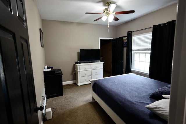 325 Mine Rd, Midway, FL 32343 - bedroom featuring carpet floors and ceiling fan