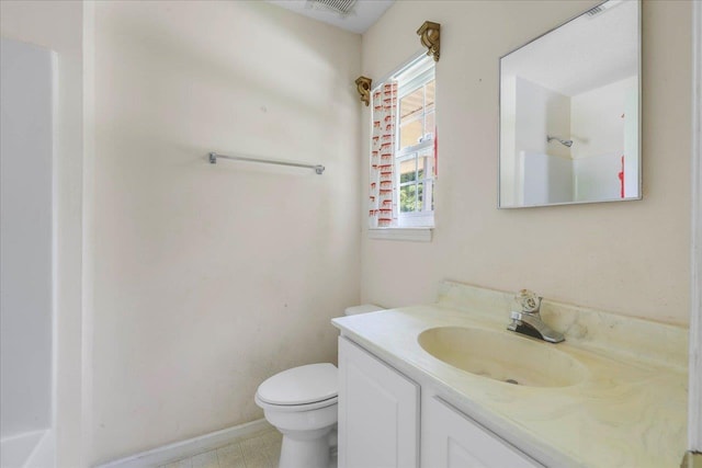 4545 Thomasville Rd, Tallahassee, FL 32309 - bathroom with toilet and vanity