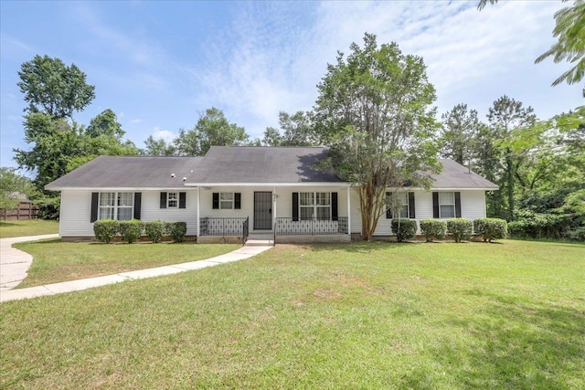 4545 Thomasville Rd, Tallahassee, FL 32309 - single story home featuring covered porch and a front yard