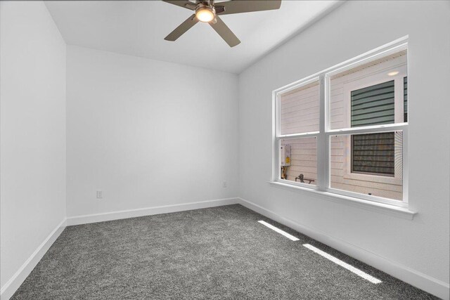 5756 Bascom Ln, Tallahassee, FL 32309 - empty room with carpet floors, ceiling fan, and baseboards