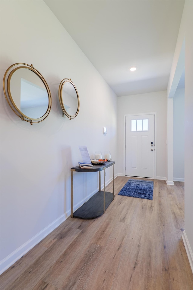 2986 Ervine St, Tallahassee, FL 32308 - entryway featuring wood finished floors and recessed lighting