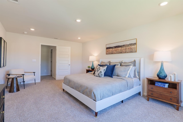 2986 Ervine St, Tallahassee, FL 32308 - bedroom featuring carpet floors and recessed lighting