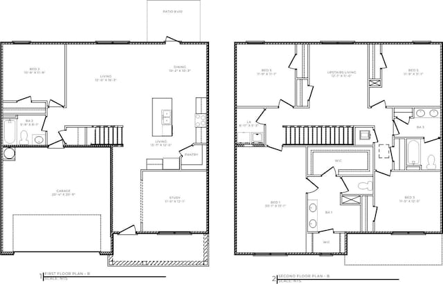 2986 Ervine St, Tallahassee, FL 32308 - view of floor plan / room layout