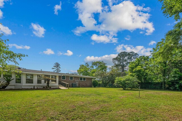 1106 Richardson Rd, Tallahassee, FL 32301 - back of property with fence and a yard