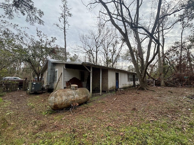 view of side of home