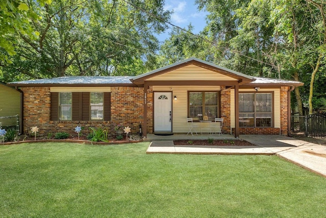 2917 Greenon Ln, Tallahassee, FL 32304 - single story home featuring brick siding and covered porch