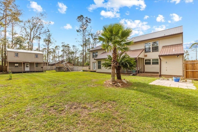 310 Glenridge Rd, Perry, FL 32348 - view of yard with a patio area