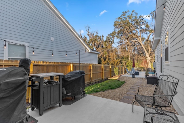 view of patio / terrace with grilling area