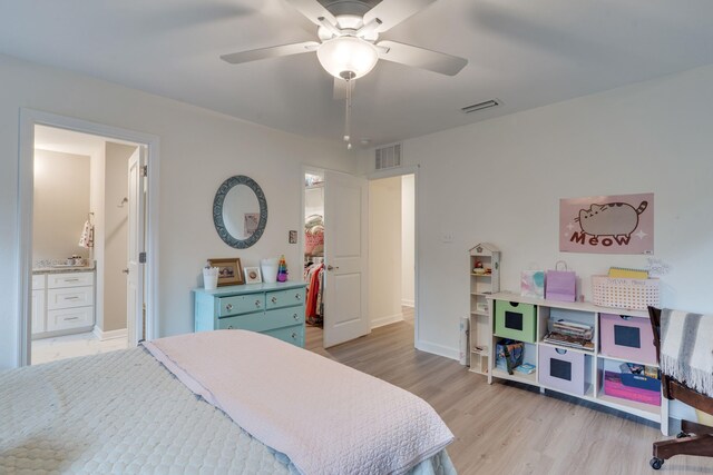 624 W 7th Ave Unit 1And 2, Tallahassee, FL 32303 - walk in closet with wood finished floors