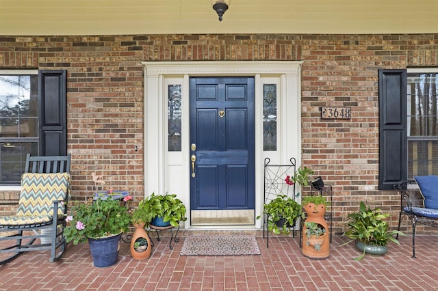 view of property entrance