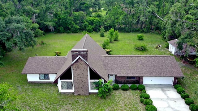 2917 Glover Carlton Rd, Perry, FL 32348 - view from above of property featuring a heavily wooded area