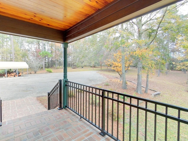 view of patio / terrace