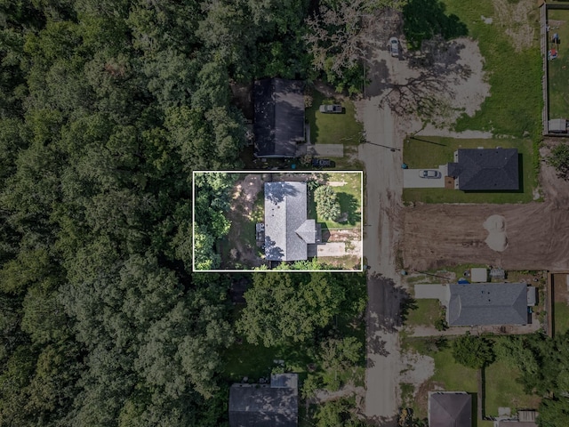 33 Paulette Dr, Crawfordville, FL 32327 - aerial view of property's location featuring property parcel outlined