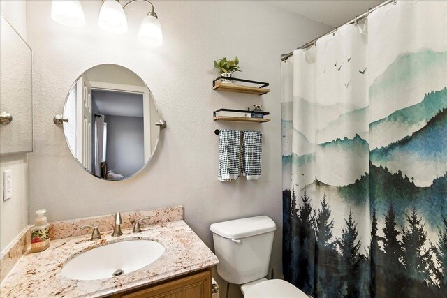 2738 W Tharpe St Unit 2302, Tallahassee, FL 32303 - bathroom featuring vanity and a shower with curtain