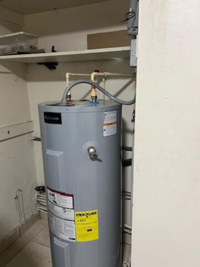 212 Susan St, Perry, FL 32348 - utility room with water heater