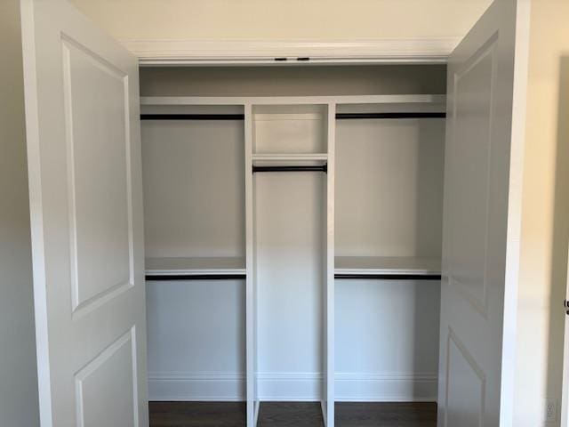 view of closet