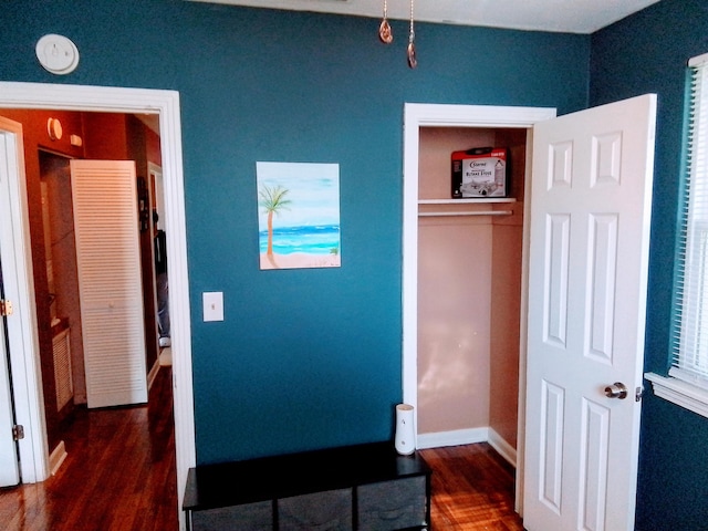 1508 Pepper Dr, Tallahassee, FL 32304 - unfurnished bedroom featuring wood finished floors and baseboards