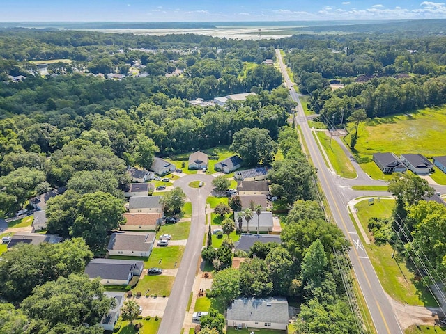5529 Green Meadows Ct, Tallahassee, FL 32303 - aerial view of residential area with a heavily wooded area
