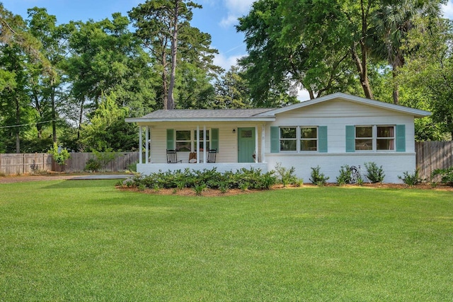 1818 Homewood Rd, Tallahassee, FL 32303 - view of front of property featuring a porch and brick siding