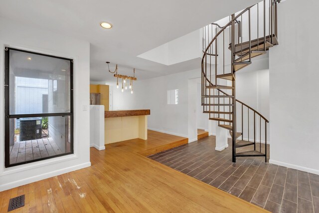 interior space featuring plenty of natural light