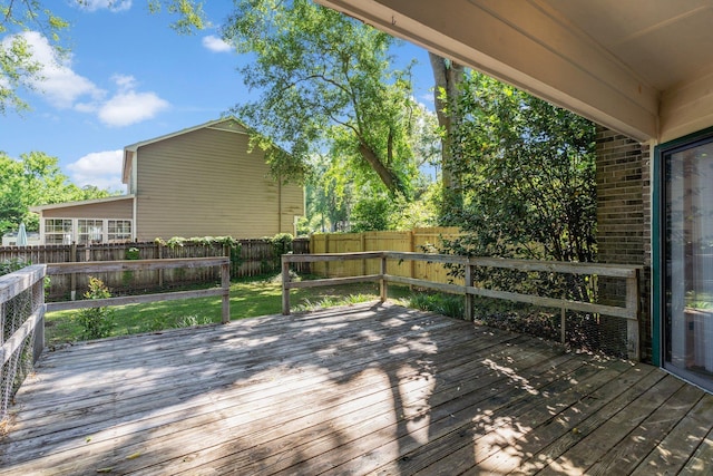 4601 Killimore Ln, Tallahassee, FL 32309 - wooden deck featuring a fenced backyard