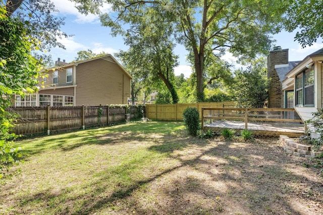 4601 Killimore Ln, Tallahassee, FL 32309 - view of yard featuring a deck