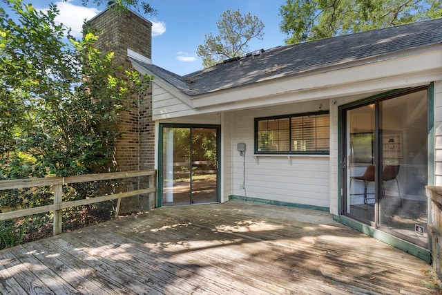 4601 Killimore Ln, Tallahassee, FL 32309 - view of wooden deck