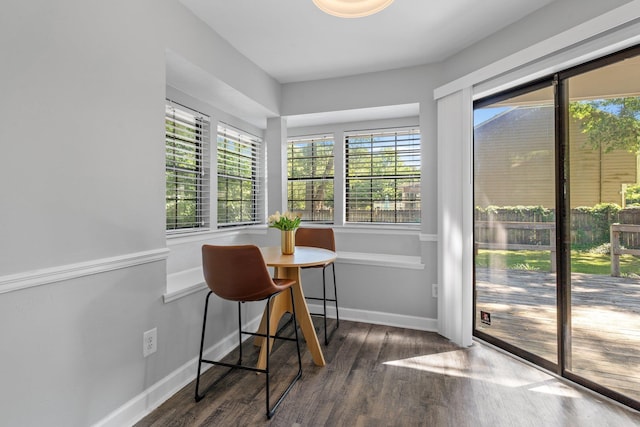 4601 Killimore Ln, Tallahassee, FL 32309 - dining space featuring wood finished floors and baseboards
