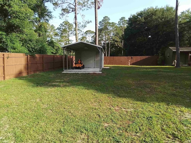 88 Wildwood Dr, Crawfordville, FL 32327 - view of fenced backyard