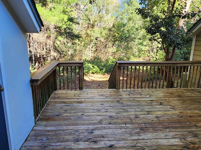 view of deck