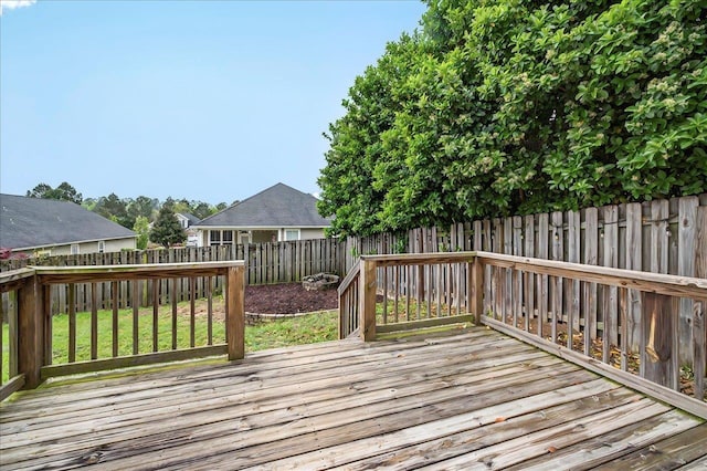 2617 Manassas Way, Tallahassee, FL 32312 - wooden terrace with a fenced backyard